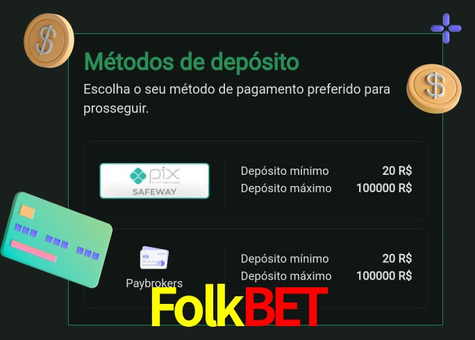 O cassino Folkbet oferece uma grande variedade de métodos de pagamento