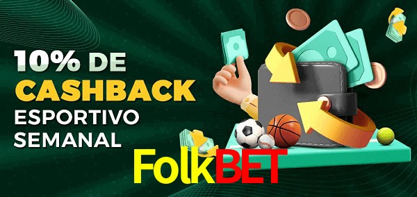 10% de bônus de cashback na Folkbet